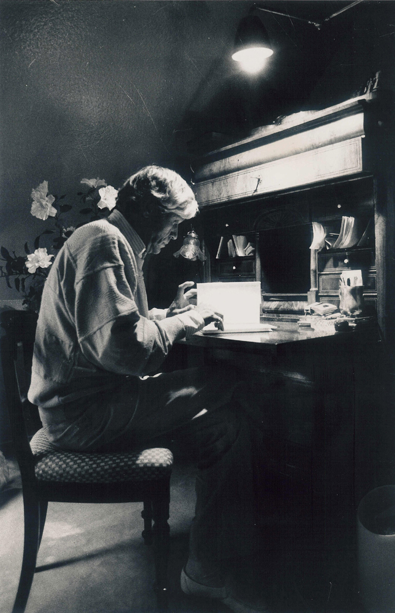Schauspieler Horst Frank aus meiner 1. Homestory 1983