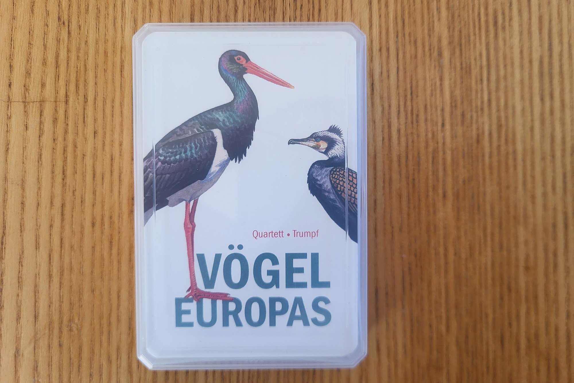 Wieder verfügbar: Vogelkartenspiel
