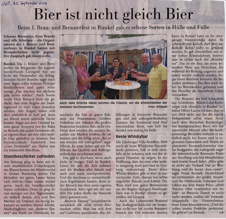 Nachbericht 1. Veranstaltung, NNP