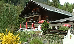 Das Restaurant "Falleralm" im Maltatal