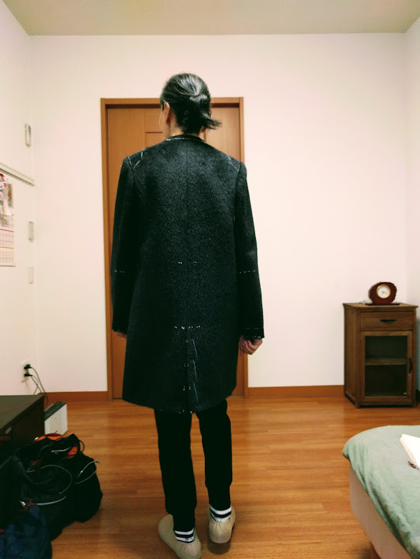 仮縫い中（後）