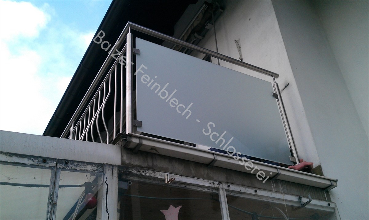 Außengeländer Edelstahl