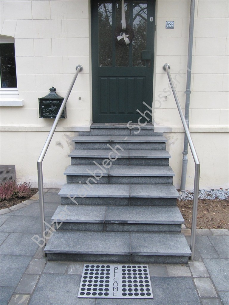Handlauf aus Edelstahl Außen