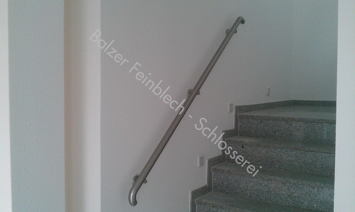 Handlauf aus Edelstahl Innen
