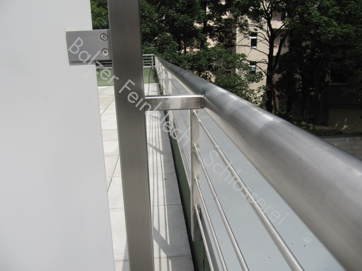 Sichtschutz Edelstahl Alu-Platten Pulverbeschichtet