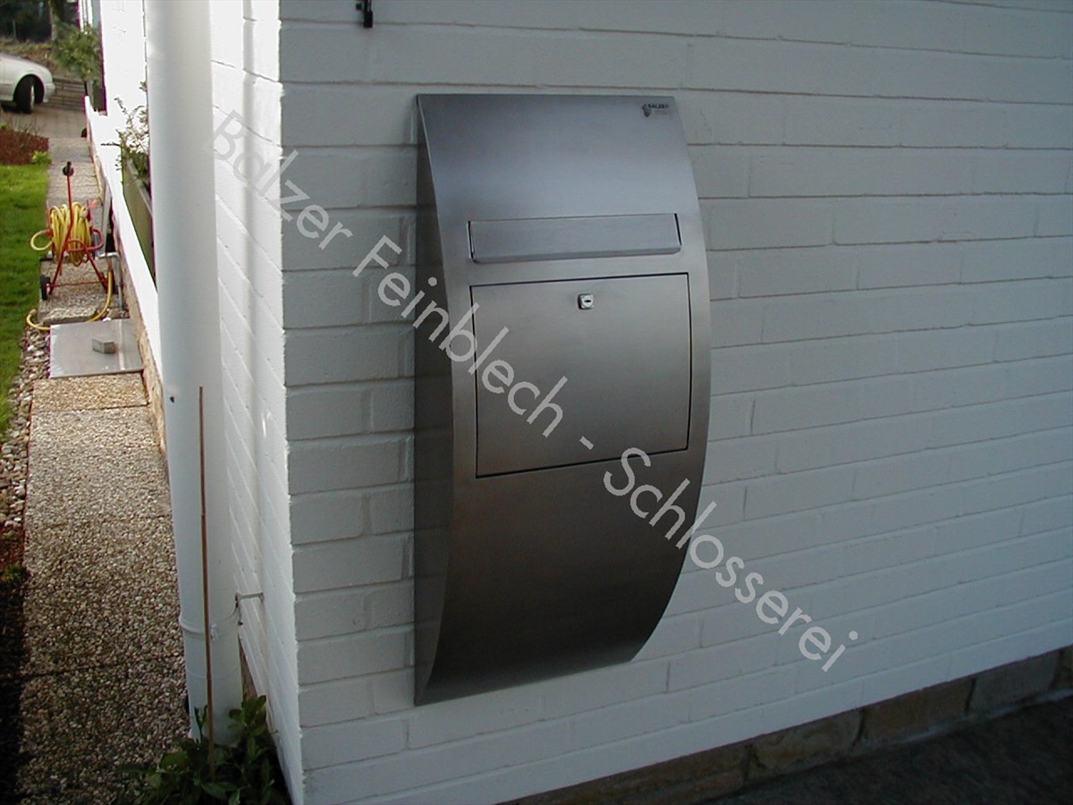 Briefkasten Edelstahl Individuell