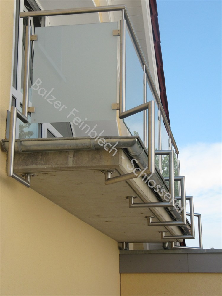 Außengeländer Edelstahl