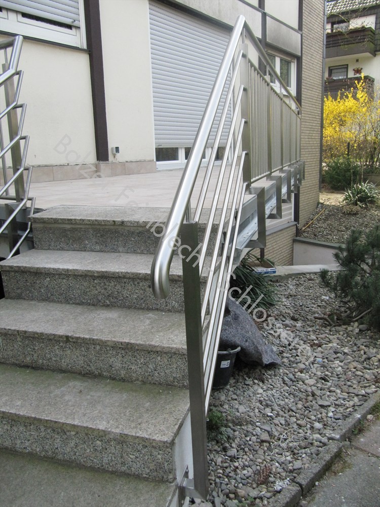 Außengeländer Edelstahl