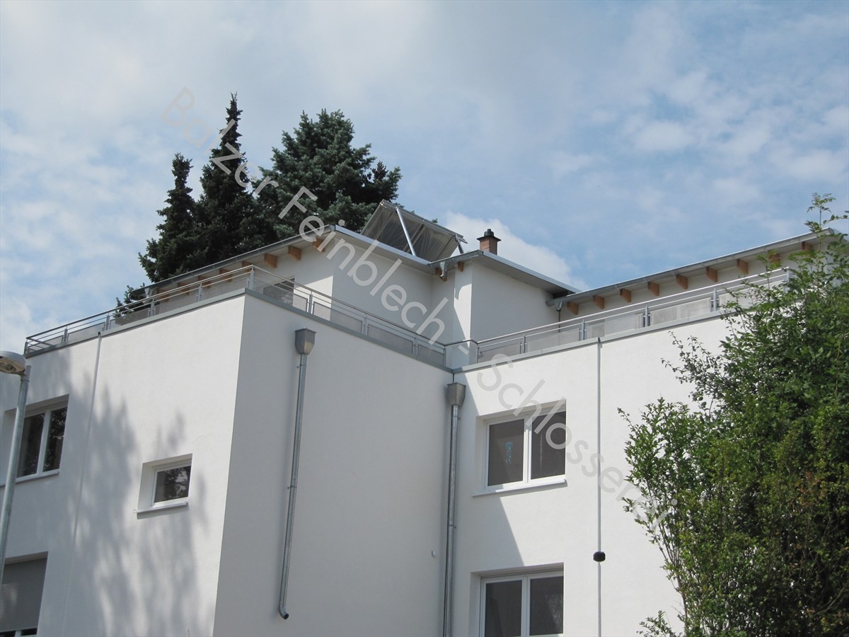 Außengeländer Edelstahl