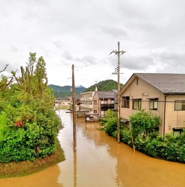 ハザードマップ 洪水被害の事前予測
