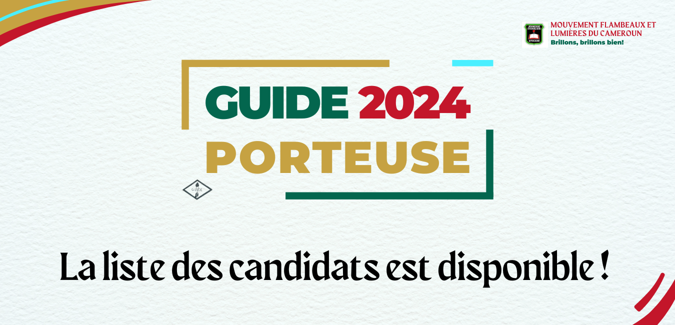 EXAMEN DE GUIDE ET PORTEUSE 2024: La liste des candidats est connue