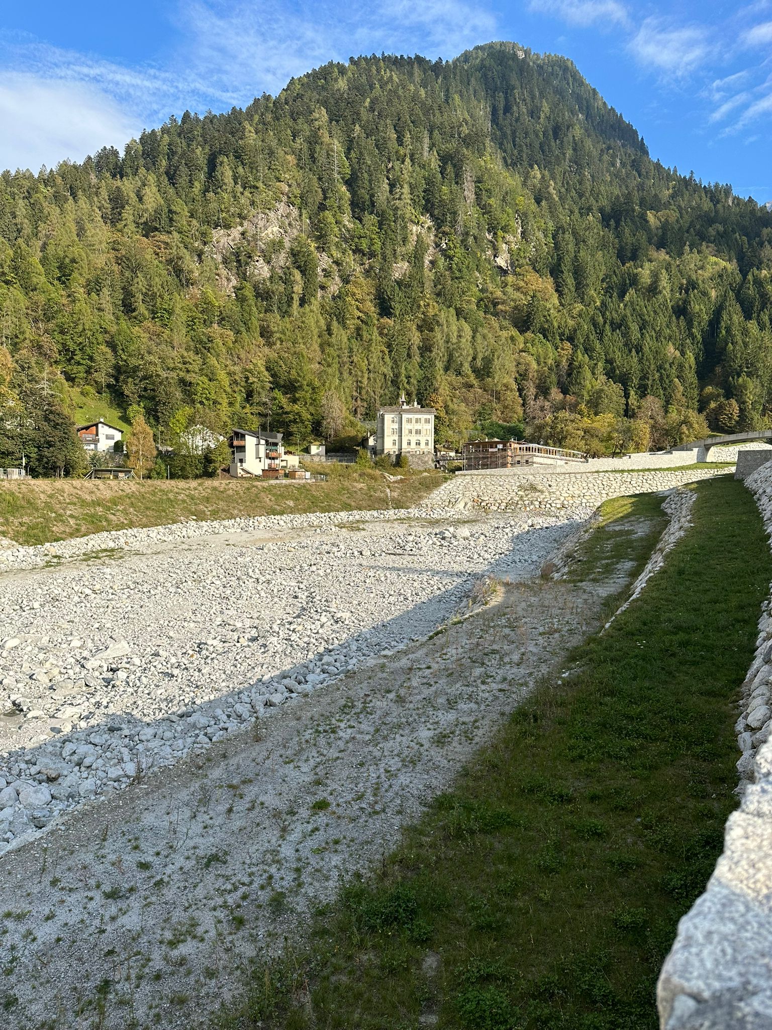 Bondo heute nach Bergsturz