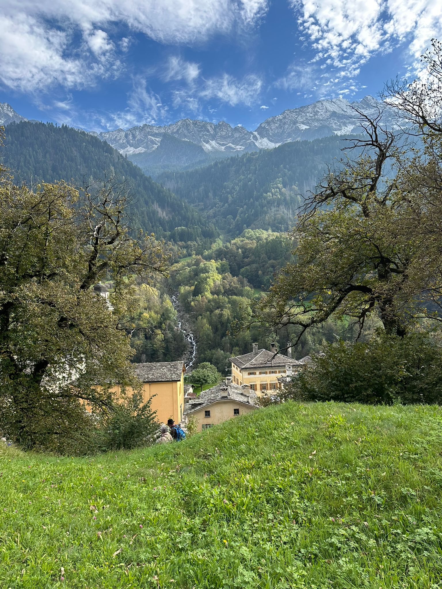 Wanderung durch die Kastanienwälder