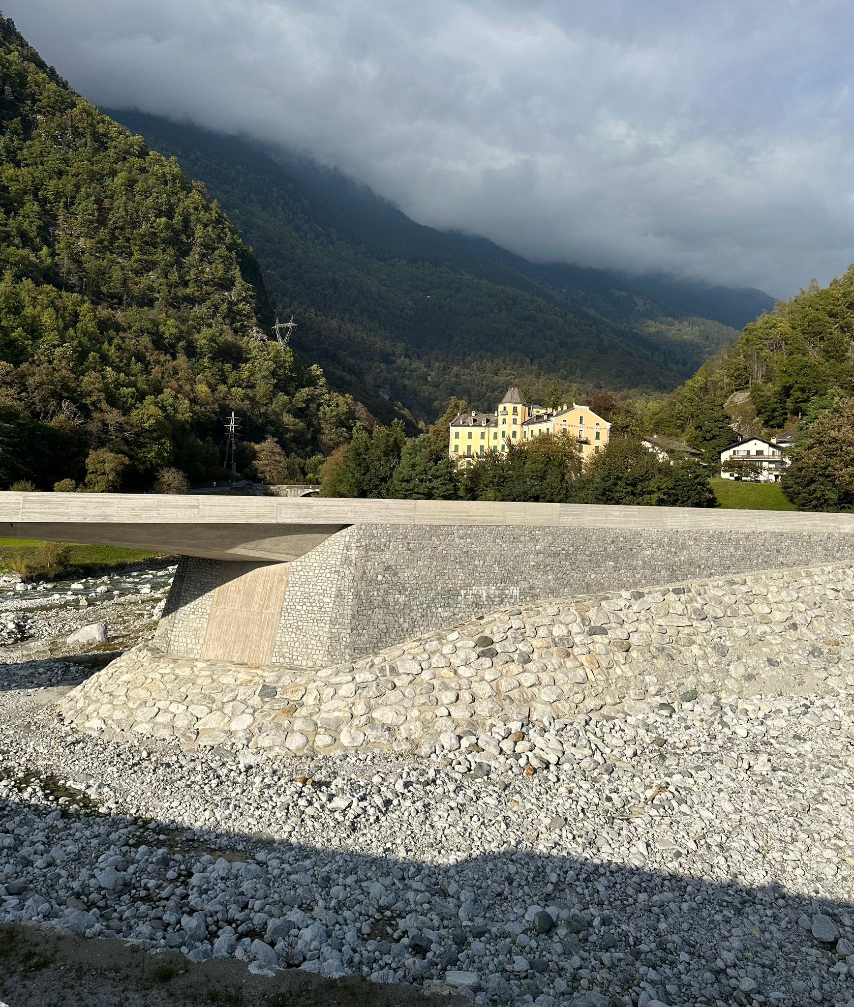 Bondo heute nach Bergsturz