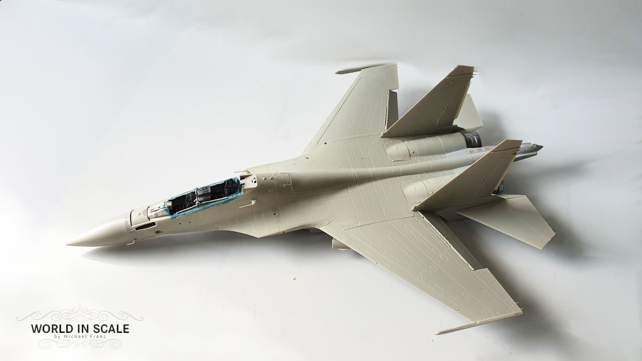 Sukhoi SU-30SM - 1:48 of Kitty Hawk