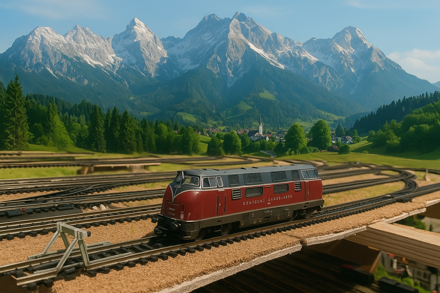 Unsere Modelleisenbahn entsteht