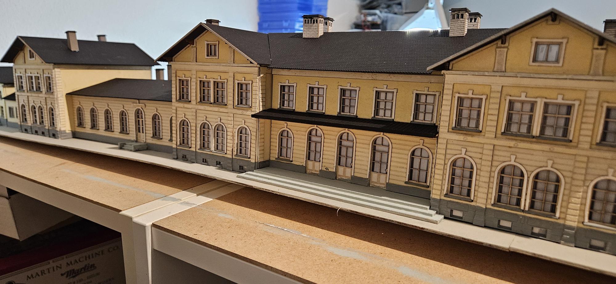 Bahnhof Bad Ischl - 1:87 by Architekturmodelle Weiß