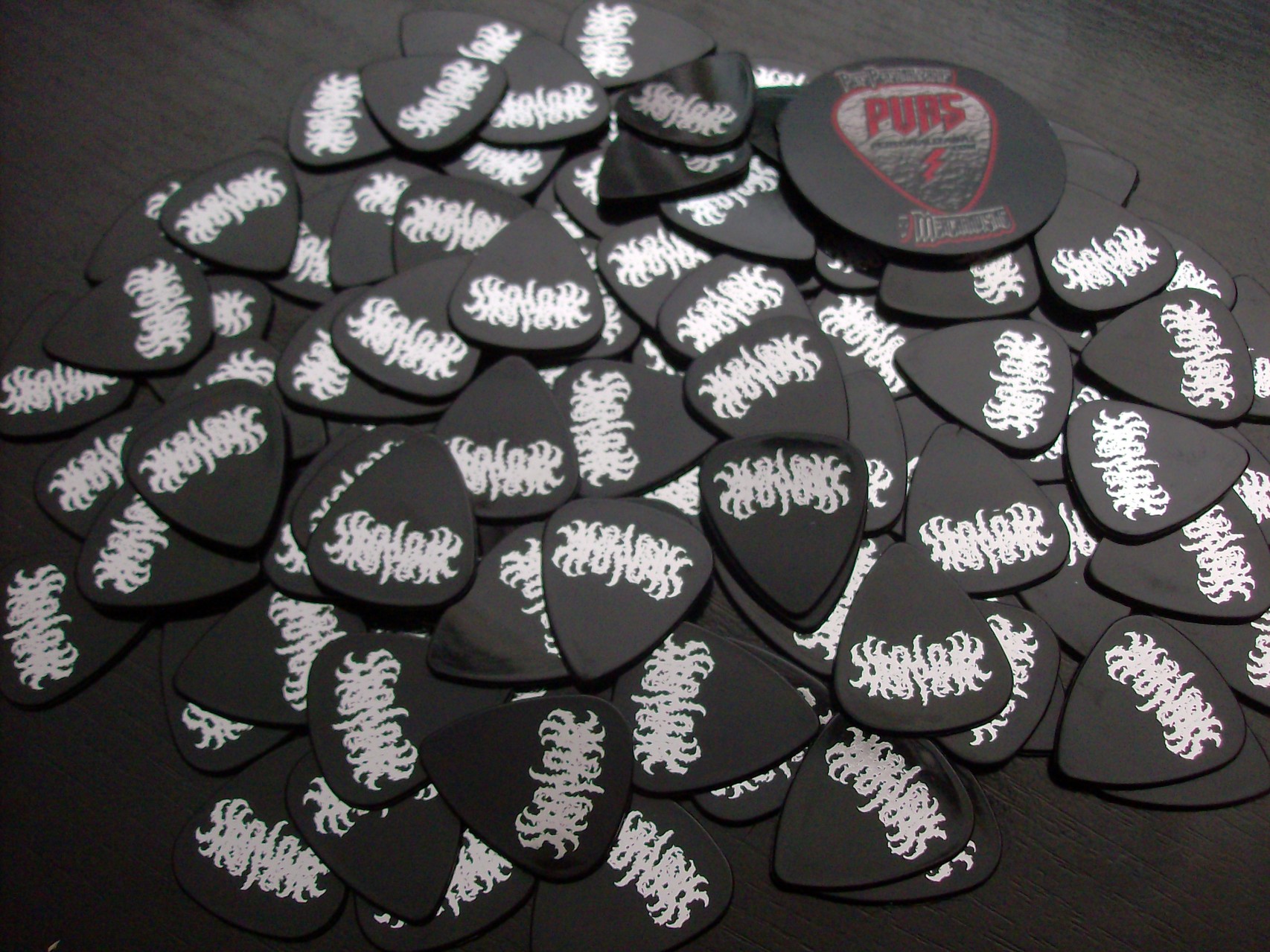 puas personalizadas, guitar picks