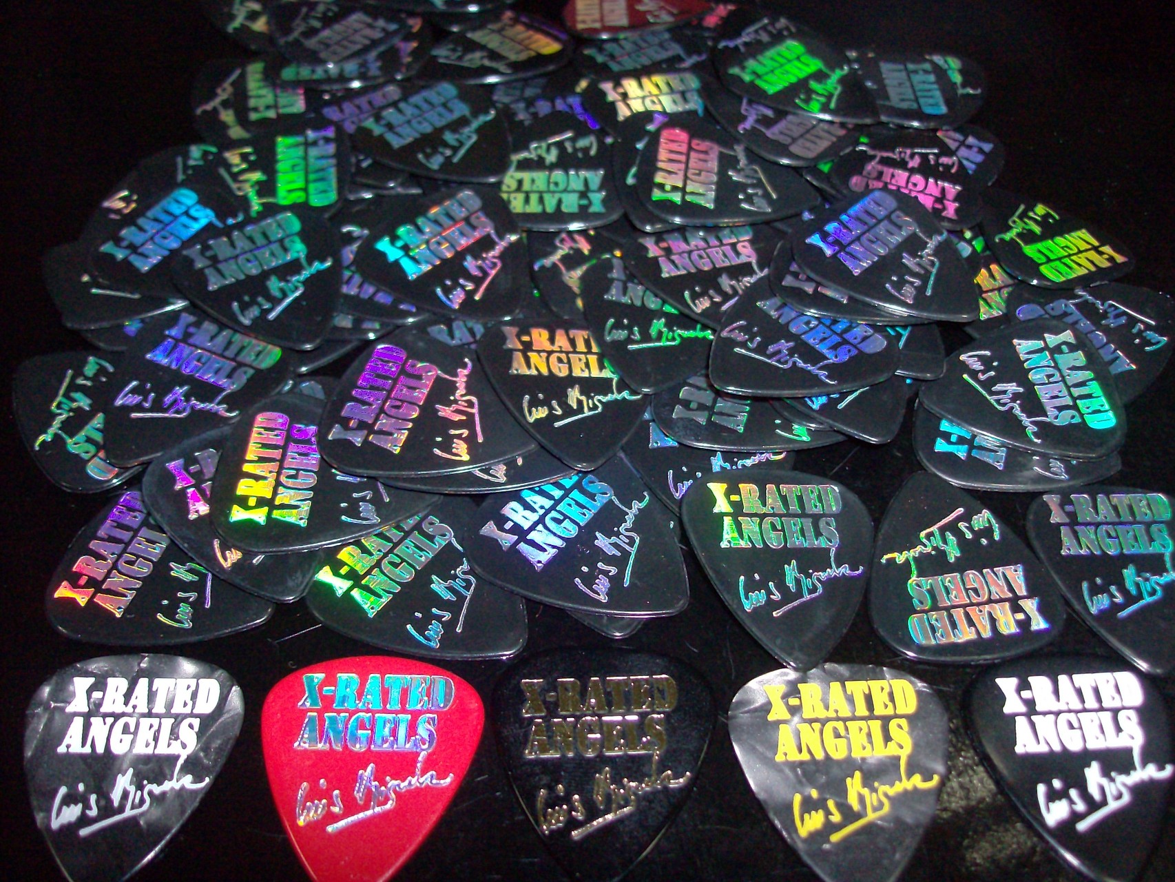 puas personalizadas, guitar picks