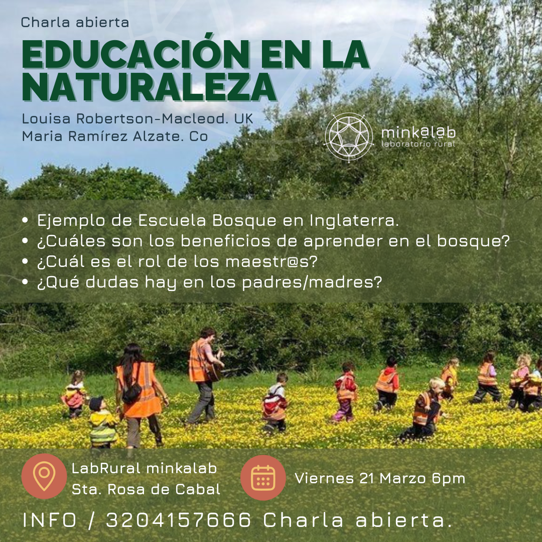 Charla sobre educación alternativa