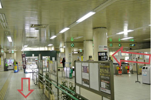 1・京都駅側