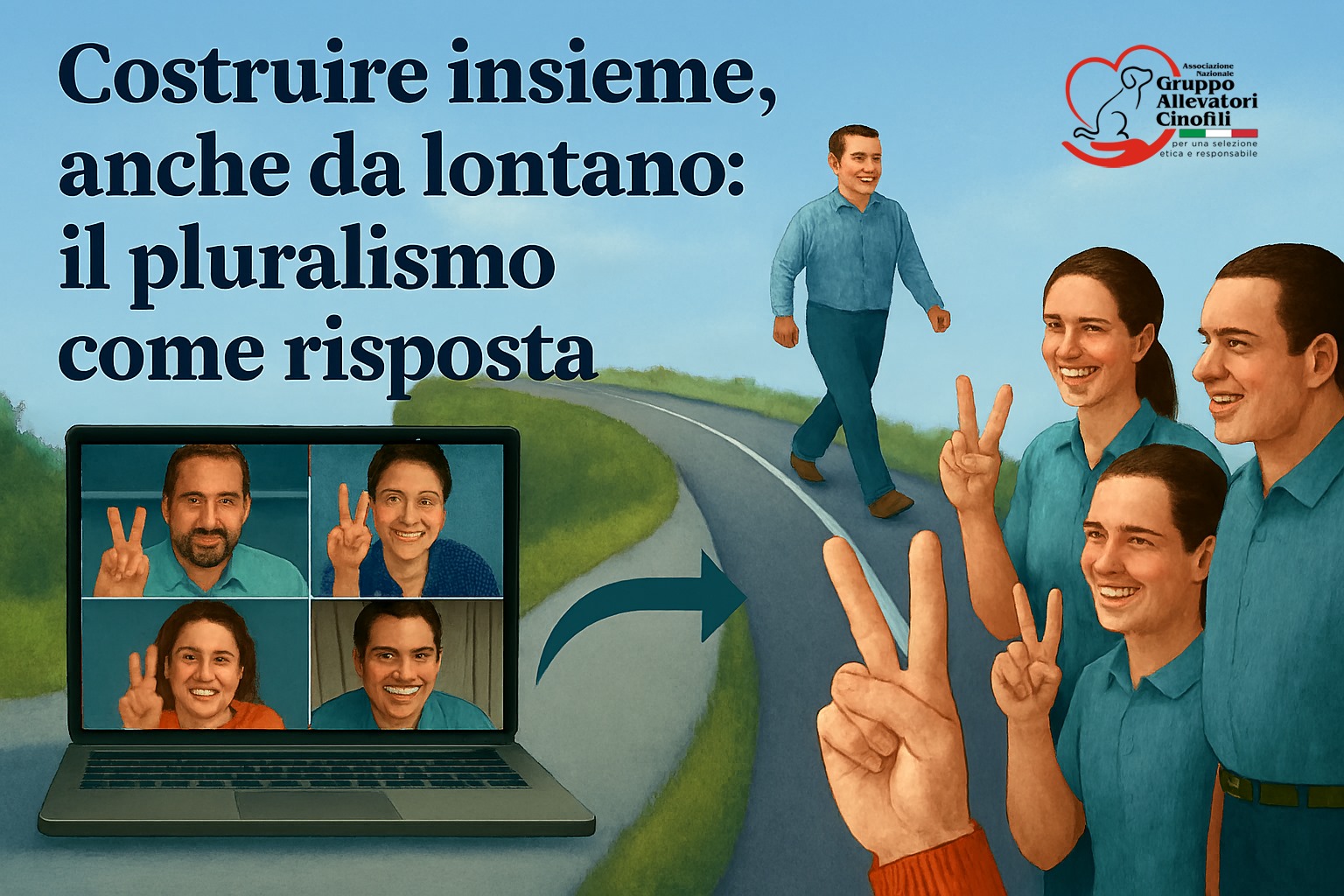 Costruire insieme, anche da lontano: il pluralismo come risposta