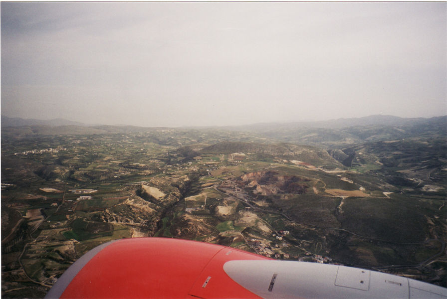 Heraklion, Rückflug in die Schweiz