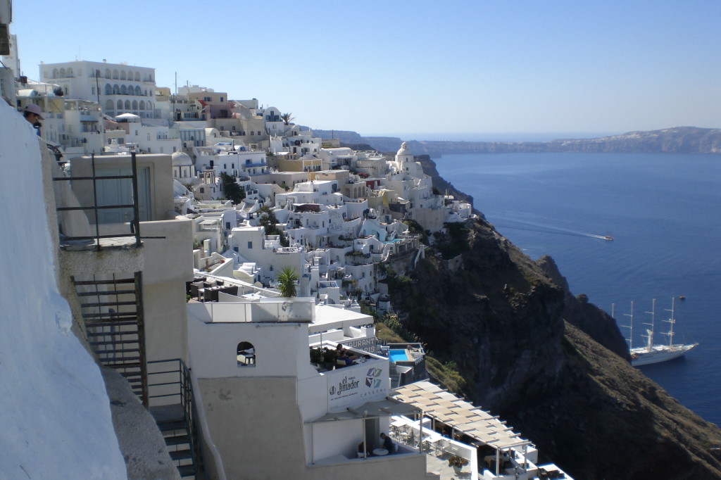 Fira (Hauptort der Insel)