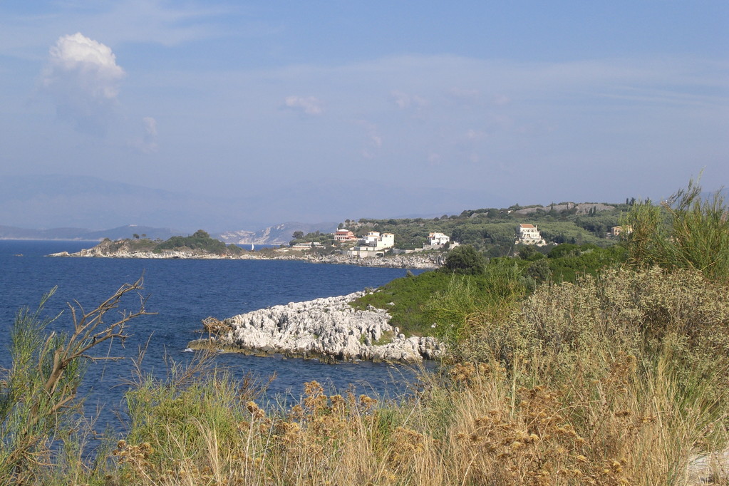 ..im Nordosten der Insel; Impressionen von der Strecke Kassiopi über Kouloura, Kalami, Nissaki, Barbati bis nach Ipsos