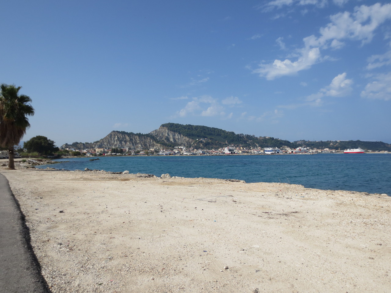 Blick auf die Inselhauptstadt Zakynthos Stadt