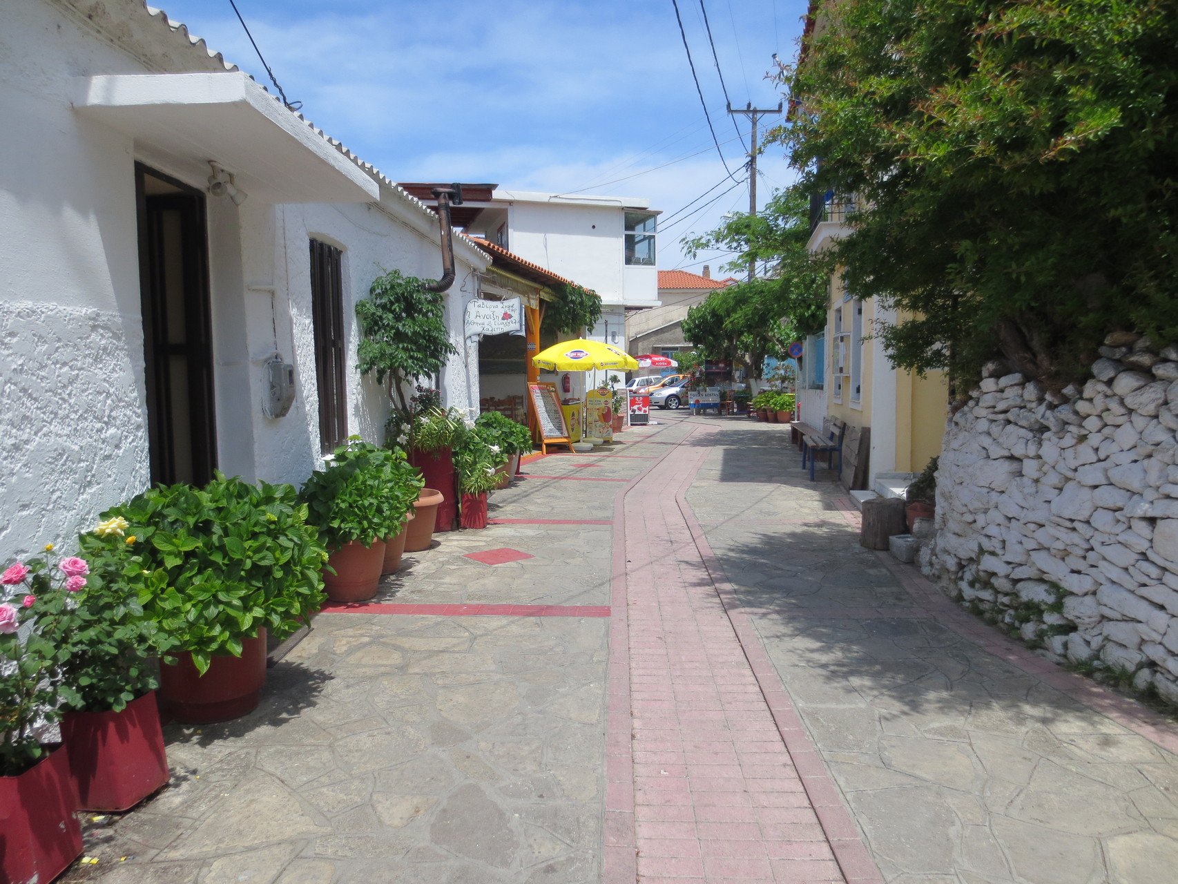 Nördliche Westküste von Samos.., der Ort Drakei (Siedlung und Dorfgemeinde)