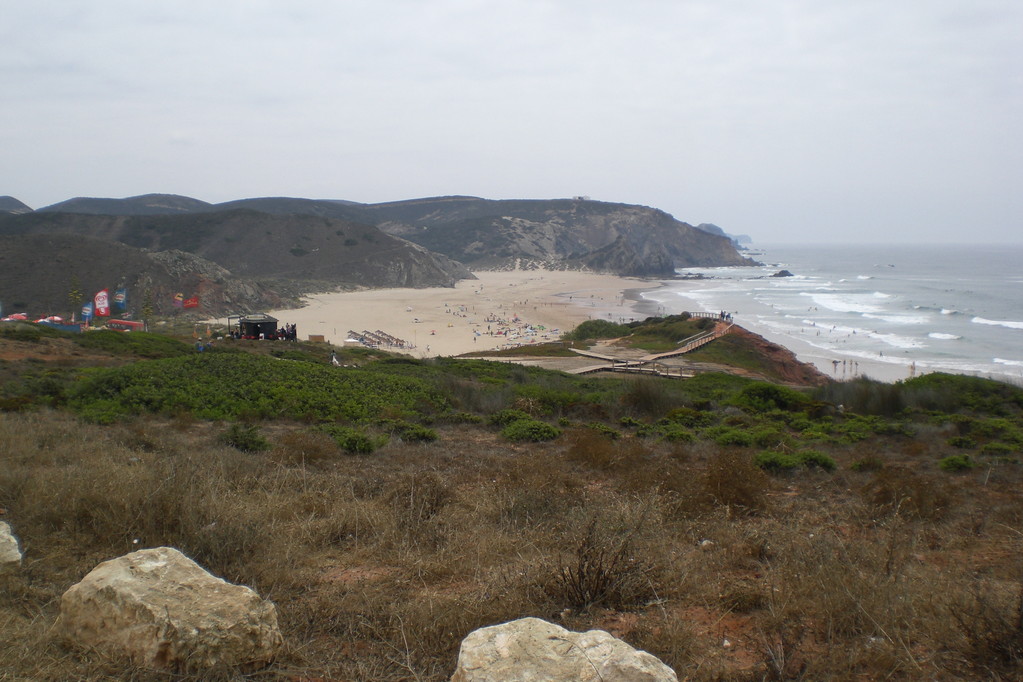 Westküste Portugal: Praia do Amado (Strand von Amado)