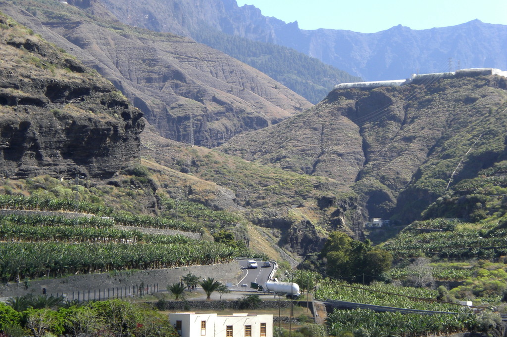 Auf dem Weg zum Caldera de Taburiente (zwischen Los Llanos und Tijarafe)