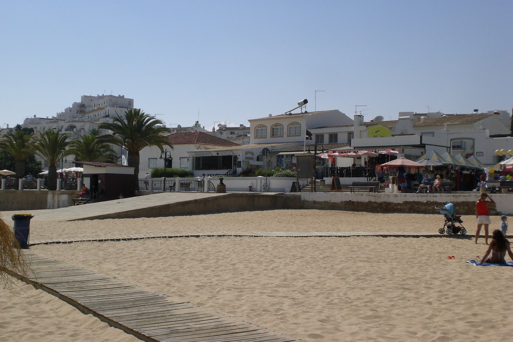 Luz, Algarve: Kleinstädtchen Luz, Praia da Luz (Strand von Luz)