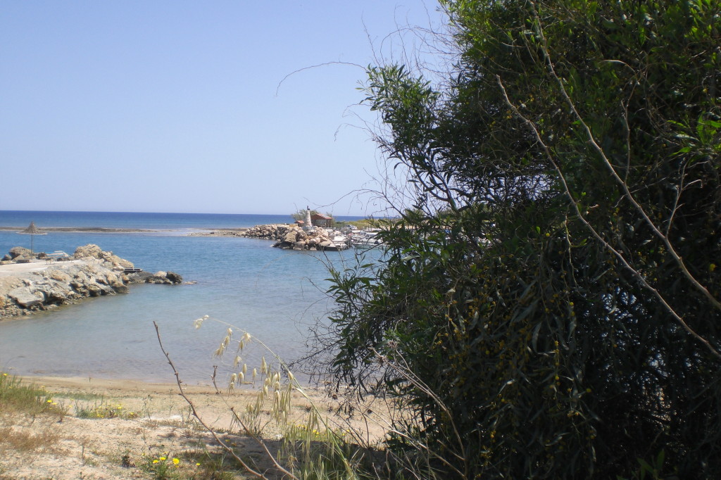 Impressionen von der Küste in der Nähe von Paralimni