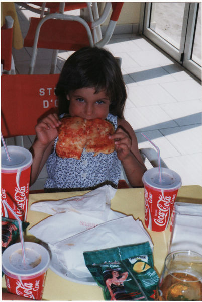 ...ich könnte jeden Tag Pizza essen....(Cristiana)