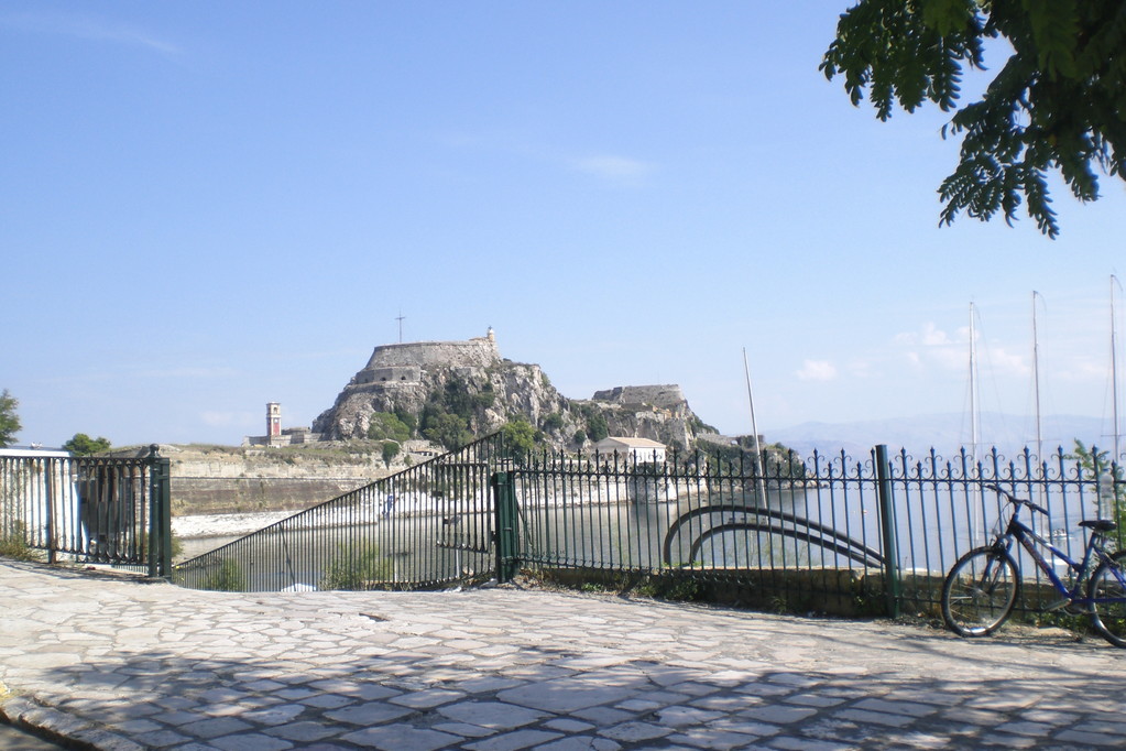Kérkyra; Blick auf Old Fortress