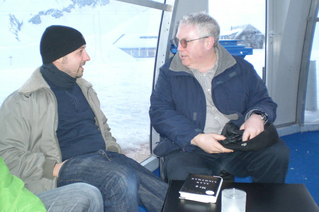 Panorama-Bar Engstligenalp: Louis und Mark
