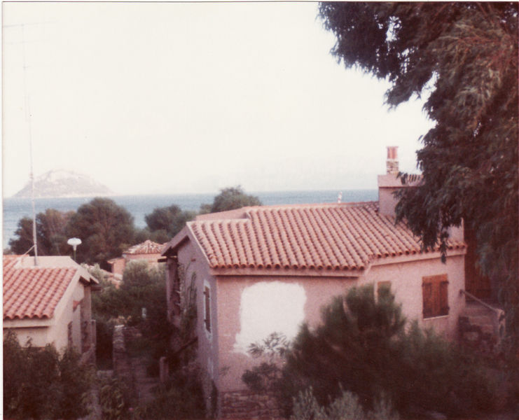 Blick vom Ferienhaus aus Richtung Osten (Meer)