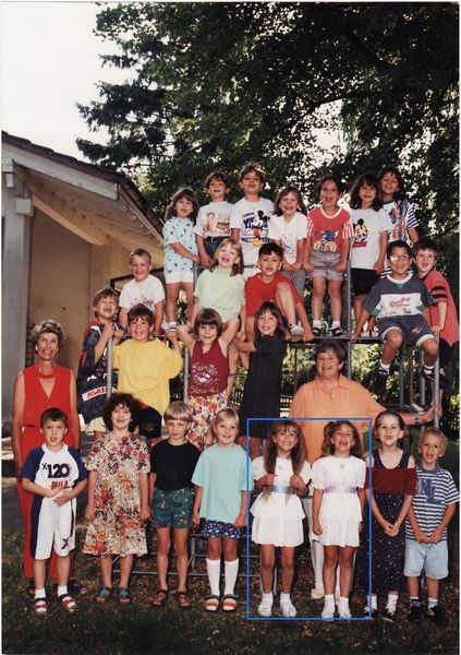 Cristiana und Michela - 1996 - 2. Kindergartenjahr "Kindergarten Wandfluh", Grenchen