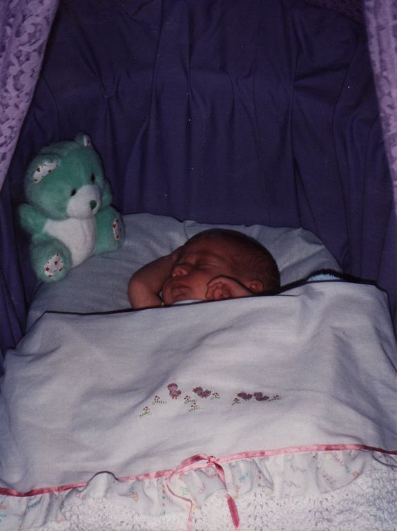 im härzige Schtubewägeli.... (Giorgio, August 1991)