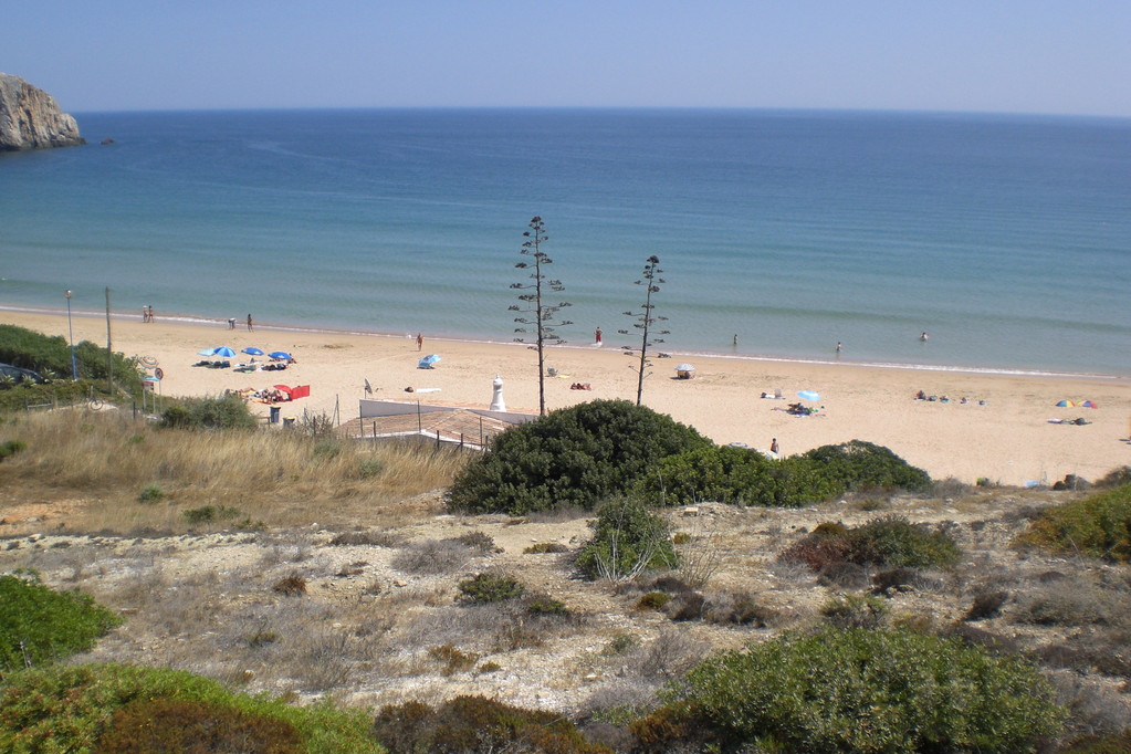 Sagres, Algarve: Küstenlandschaft an der Ponta de Sagres als Teil des Cabo de Sao Vicente