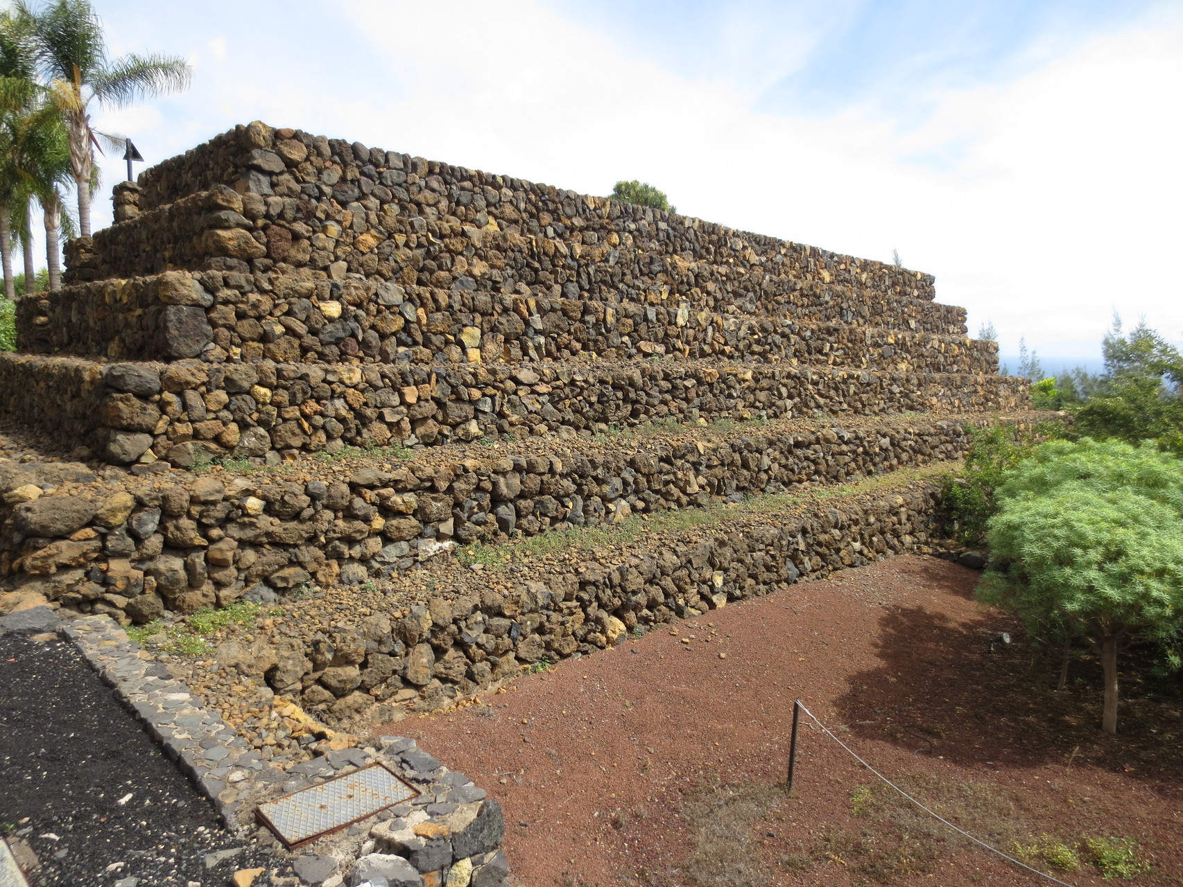 Güímar - Parque etnográfico - Pirámides de Güímar - Südosten der Insel