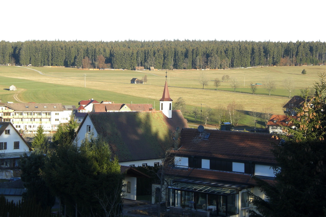 Seewald-Besenfeld: Blick auf einen Teil des Dorfes