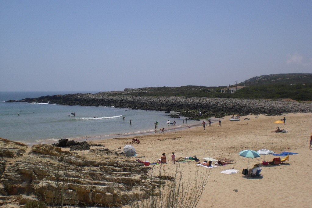 Lagos, Ponta da Piedade: Praia da Ingrina (in der Nähe des Praia do Zavial)