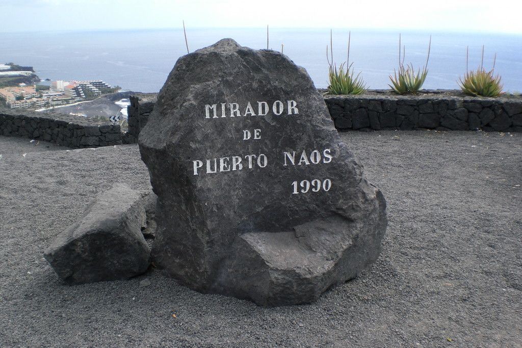 Aussichtspunkt knapp oberhalb von Puerto Naos