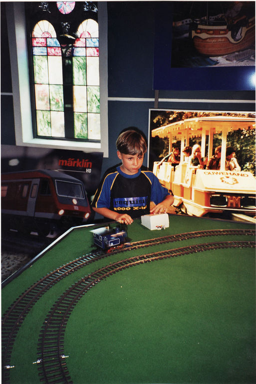 ...in der Märklin-Ausstellung im italienischen Themenbezirk (Giorgio)