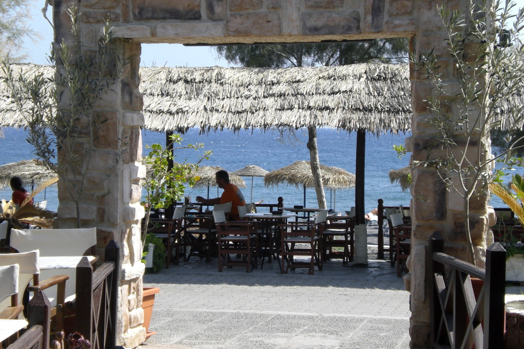 Impressionen aus Kamari (Kamari-Beach)