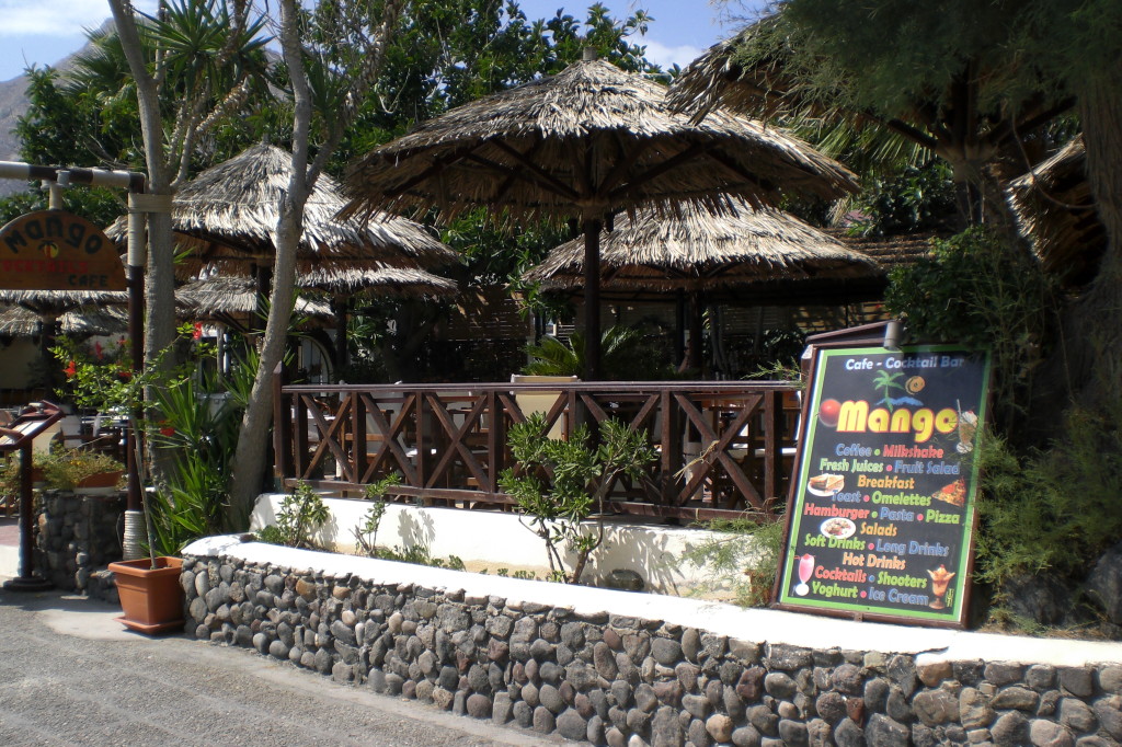 Impressionen aus Kamari (Kamari-Beach)