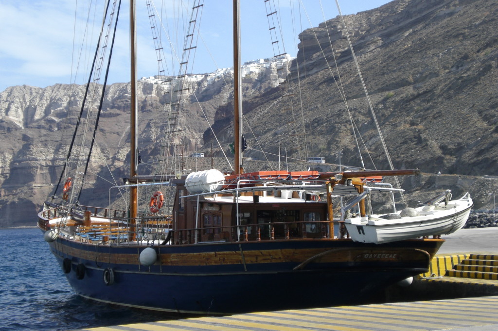 Impressionen aus dem Hafen Athinios